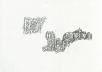 - body (me), pencil on paper, 20,4 x 28,3 cm - 21x29,7cm, 2024-25