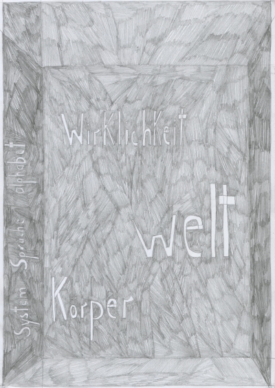  - Körperräume - Raumkörper - Sprachräume (perspectives, finding space), each 21x29,7 cm, 2025-26