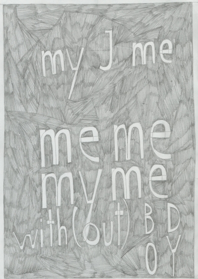  - Körperräume - Raumkörper - Sprachräume (perspectives, finding space), each 21x29,7 cm, 2025-26