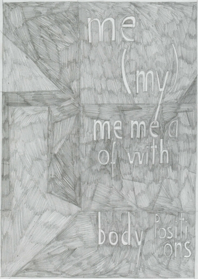  - Körperräume - Raumkörper - Sprachräume (perspectives, finding space), each 21x29,7 cm, 2025-26