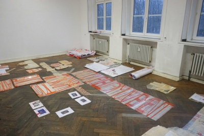 placement and positioning, process, studio view 