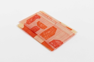 - compendium (welt) Fragment 2, pvc, permanent-pen, each around 22x10cm, double-sided, ongoing, 2025-26