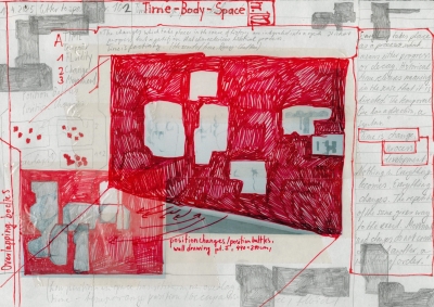  - letters to space, nr.88-nr.103, 2024-25, ongoing series of drawings, all numbered and dated, each 21x29,7cm
